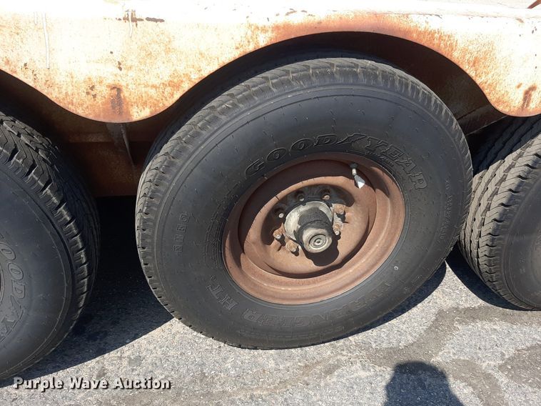 image for item OF9412 2001 Shop built  Equipment trailer