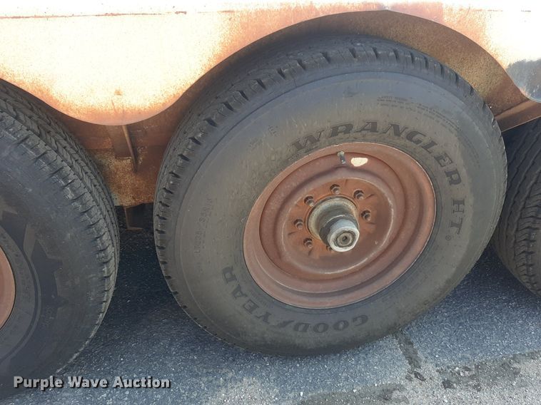 image for item OF9412 2001 Shop built  Equipment trailer