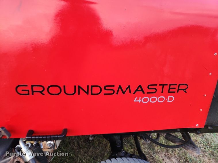 image for item DK1093 Toro Groundsmaster 4000-D  lawn mower
