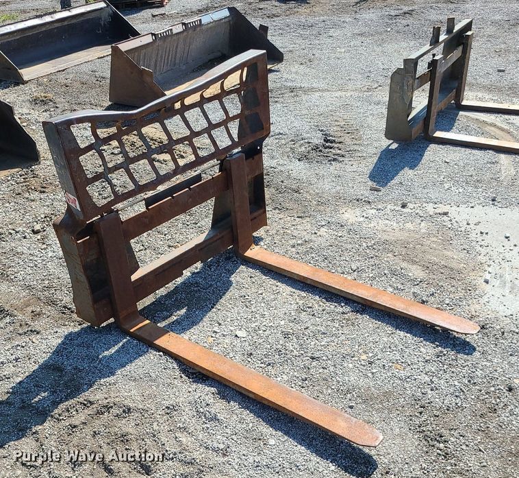 image for item DK4076 Stout  skid steer forks