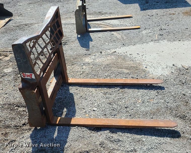 image for item DK4076 Stout  skid steer forks