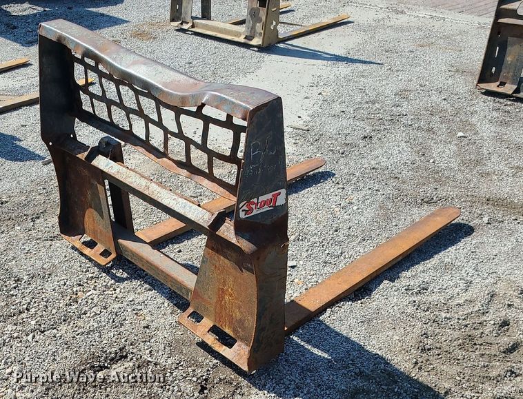 image for item DK4076 Stout  skid steer forks