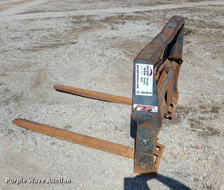 image for item DK4076 Stout  skid steer forks