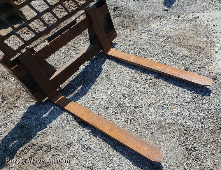 image for item DK4076 Stout  skid steer forks