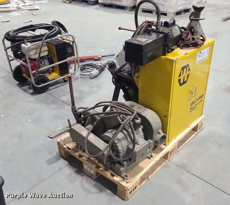 image for item DK4087 Weatherhead Coll-O-Crimp II  hydraulic hose machine