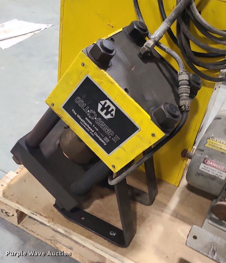 image for item DK4087 Weatherhead Coll-O-Crimp II  hydraulic hose machine