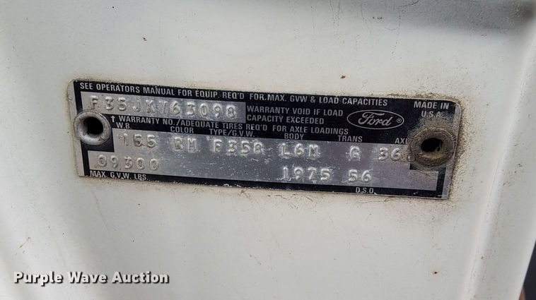 image for item DK8765 1975 Ford F350 Ranger XLT  SuperCab pickup truck