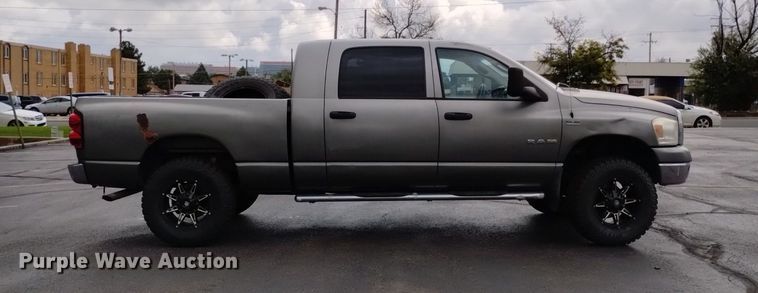 image for item DK8767 2008 Dodge Ram 1500HD  Mega Cab pickup truck