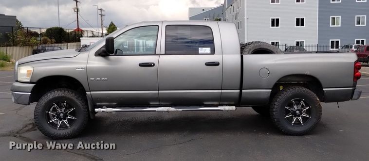 image for item DK8767 2008 Dodge Ram 1500HD  Mega Cab pickup truck