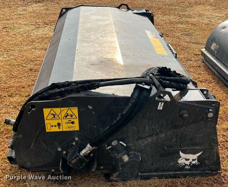image for item DN3149 2021 Bobcat SWB84  skid steer sweeper