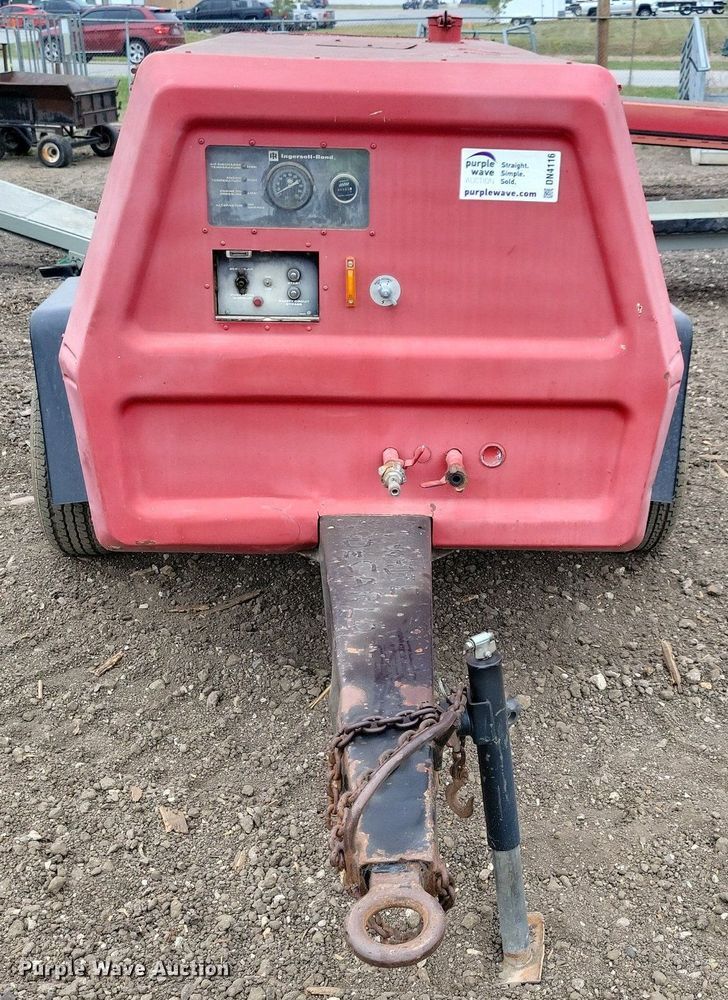 image for item DN4116 Ingersoll Rand P185WJD  air compressor