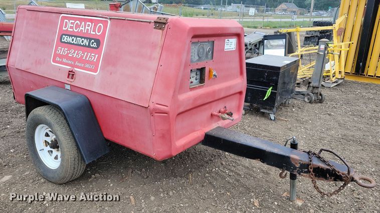 image for item DN4116 Ingersoll Rand P185WJD  air compressor