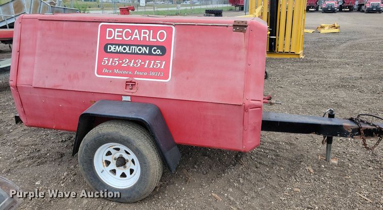 image for item DN4116 Ingersoll Rand P185WJD  air compressor