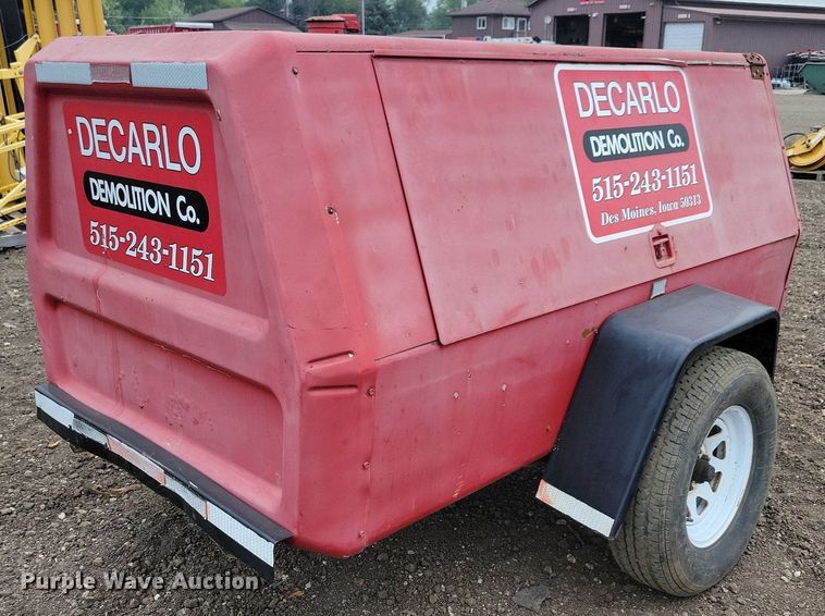image for item DN4116 Ingersoll Rand P185WJD  air compressor