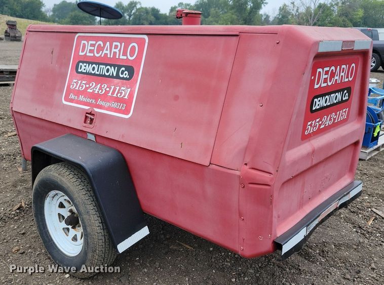 image for item DN4116 Ingersoll Rand P185WJD  air compressor