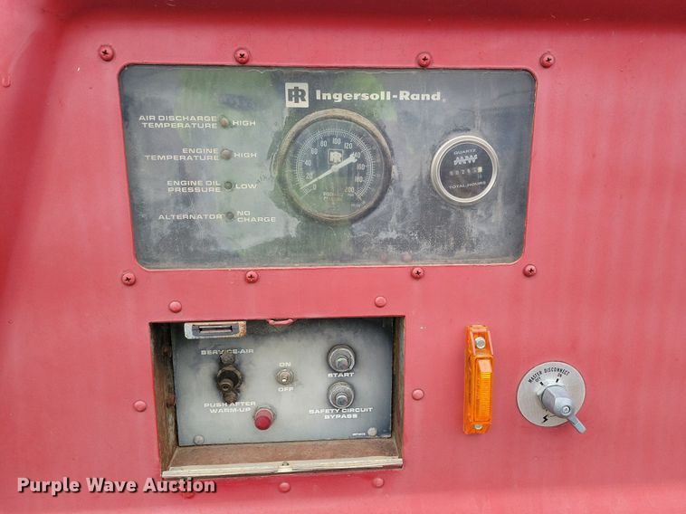 image for item DN4116 Ingersoll Rand P185WJD  air compressor