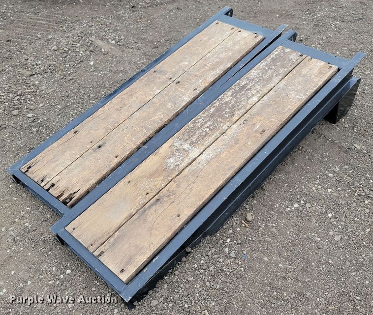 image for item DN4124 (2) equipment trailer ramps