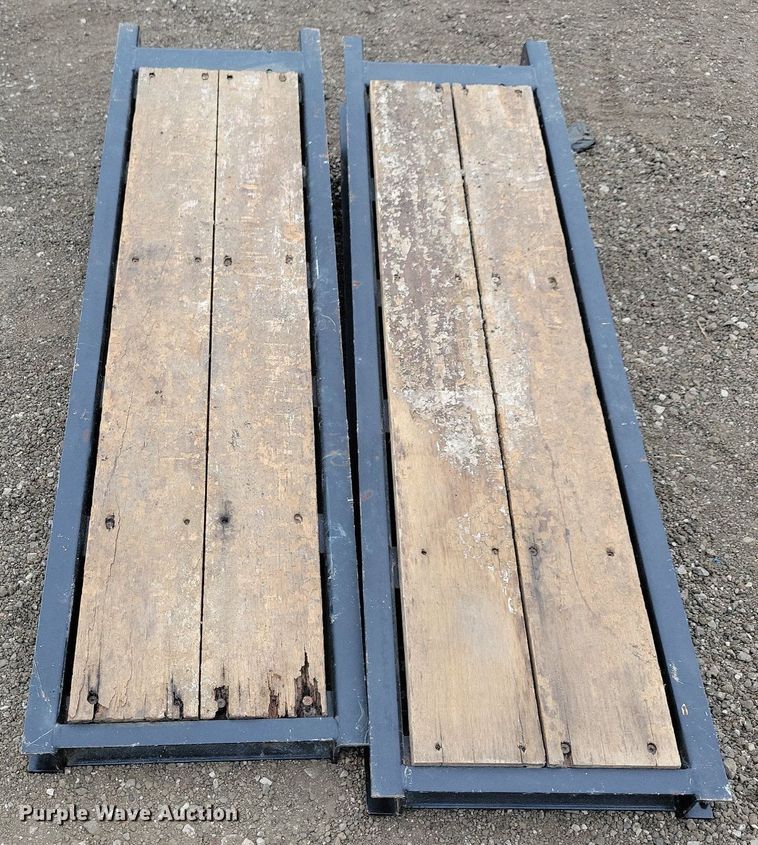 image for item DN4124 (2) equipment trailer ramps