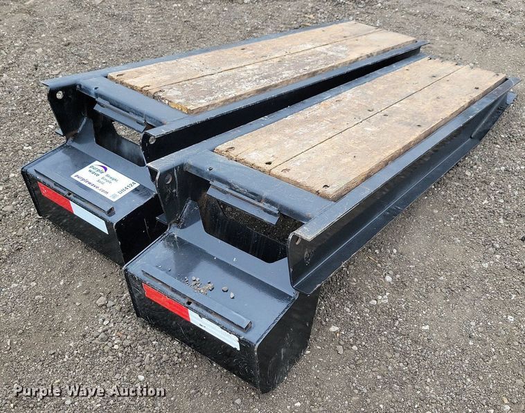 image for item DN4124 (2) equipment trailer ramps