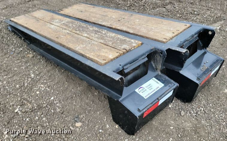 image for item DN4124 (2) equipment trailer ramps