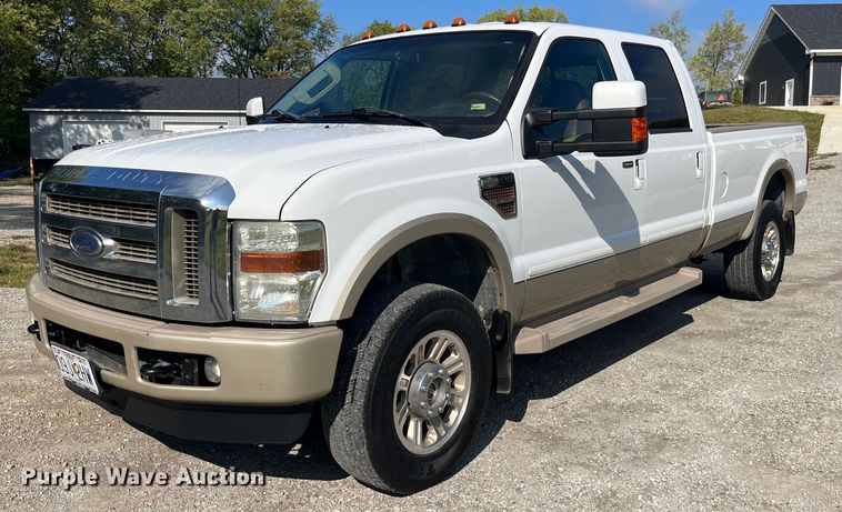 image for item DP2060 2008 Ford F350 Super Duty Lariat King Ranch  Crew Cab pickup truck