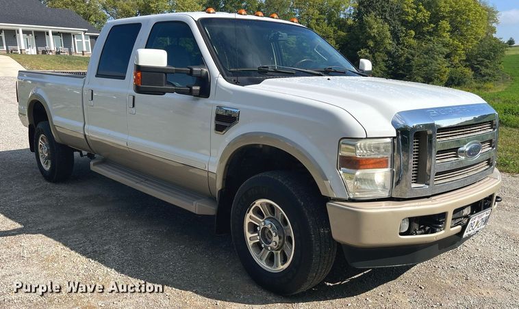image for item DP2060 2008 Ford F350 Super Duty Lariat King Ranch  Crew Cab pickup truck