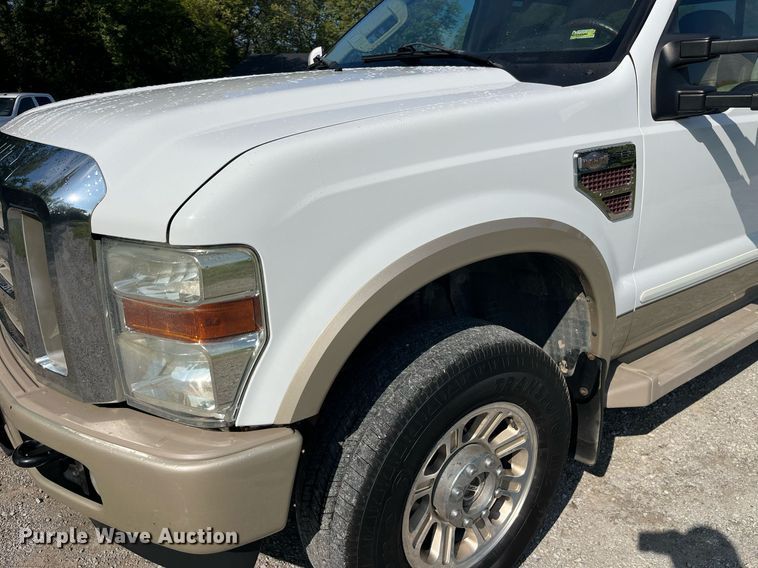 image for item DP2060 2008 Ford F350 Super Duty Lariat King Ranch  Crew Cab pickup truck