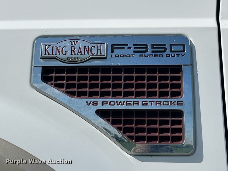 image for item DP2060 2008 Ford F350 Super Duty Lariat King Ranch  Crew Cab pickup truck