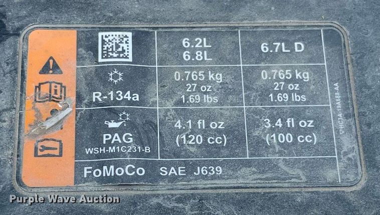 image for item DP2061 2017 Ford F550 Super Duty XL  truck cab and chassis