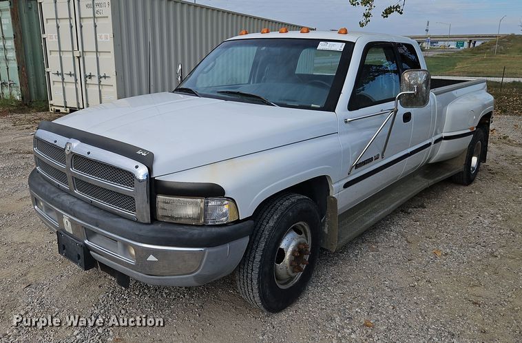 image for item DP2436 1998 Dodge Ram 3500  Quad Cab pickup truck