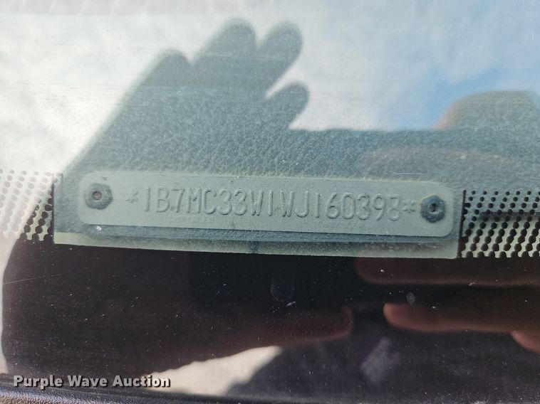 image for item DP2436 1998 Dodge Ram 3500  Quad Cab pickup truck