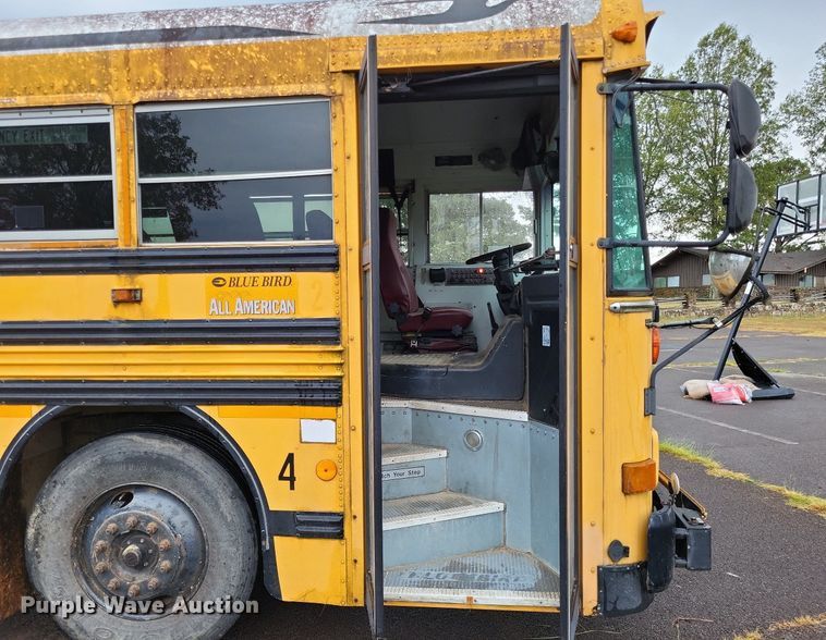 image for item DP5255 2001 Blue Bird All American  school bus