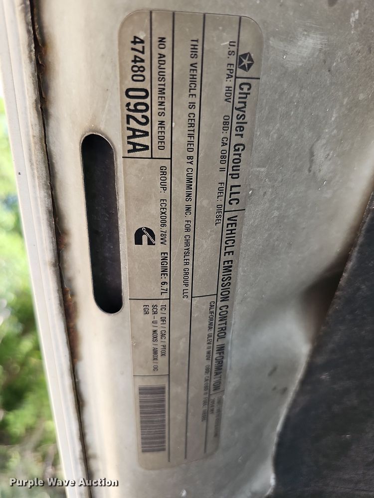 image for item DQ0158 2014 Dodge Ram 2500HD  pickup truck