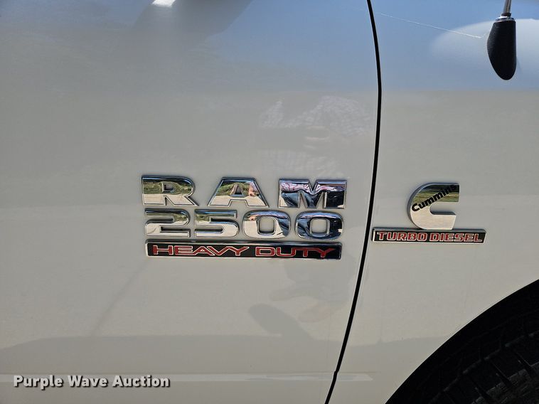 image for item DQ0158 2014 Dodge Ram 2500HD  pickup truck