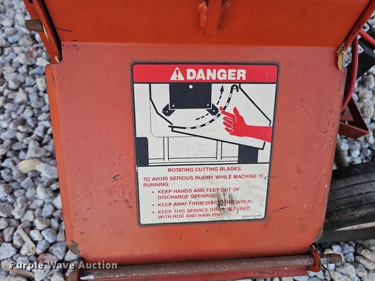 image for item DQ0329 Troy-Bilt 15016  wood chipper