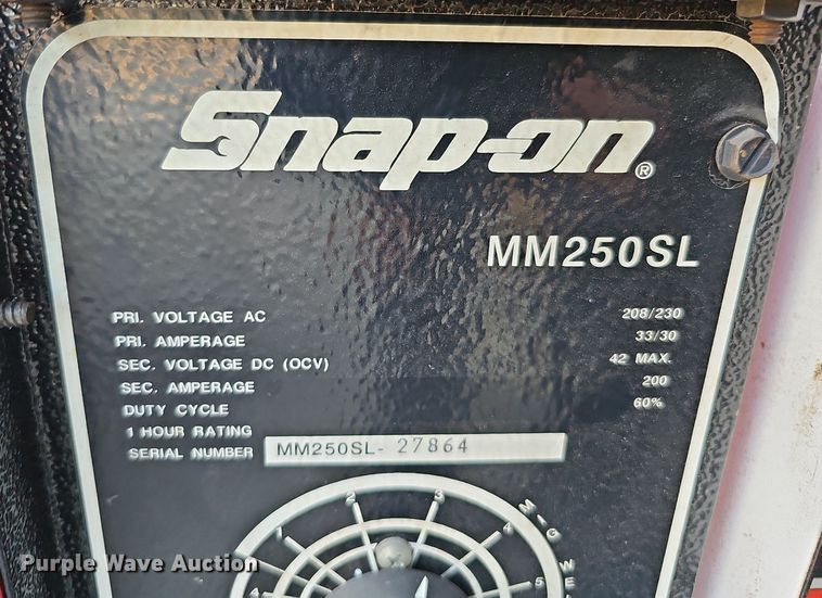 image for item DQ0330 Snap-on MM250SL  welder