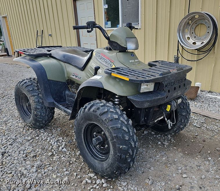 image for item DQ0331 2002 Polaris 500 H.O. Sportsman  ATV