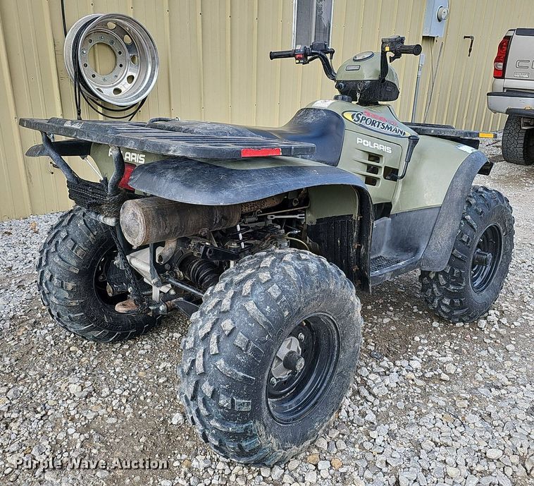 image for item DQ0331 2002 Polaris 500 H.O. Sportsman  ATV