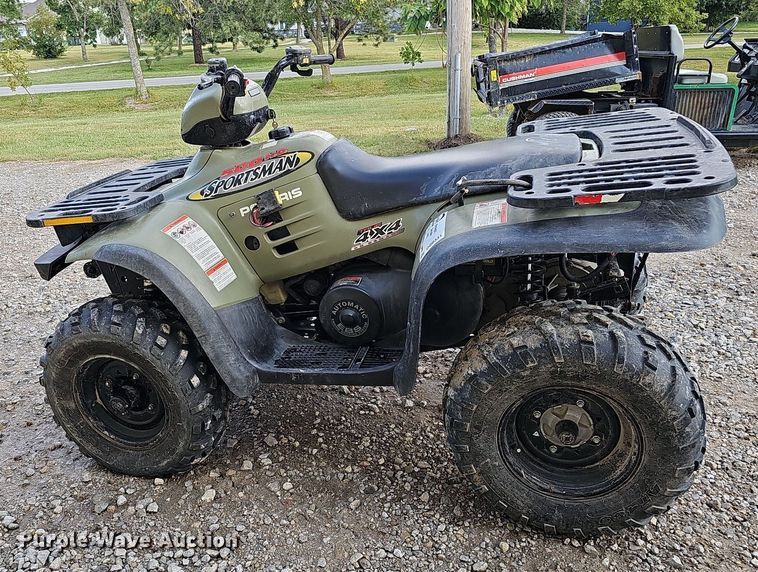 image for item DQ0331 2002 Polaris 500 H.O. Sportsman  ATV