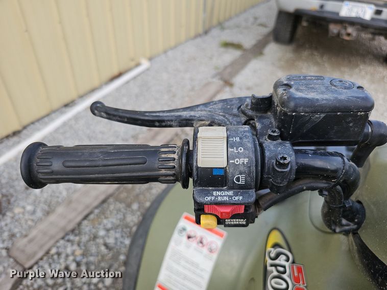 image for item DQ0331 2002 Polaris 500 H.O. Sportsman  ATV