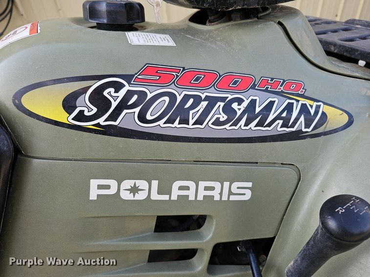 image for item DQ0331 2002 Polaris 500 H.O. Sportsman  ATV