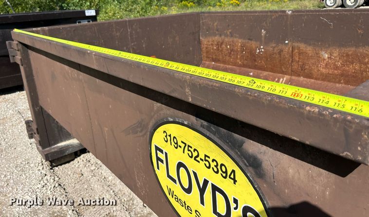 image for item DQ0929 Roll-off dumpster