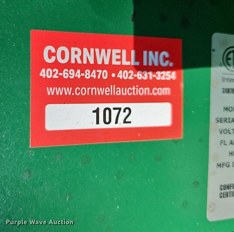 image for item DQ1092 2006 Intertek V630CC  cardboard baler