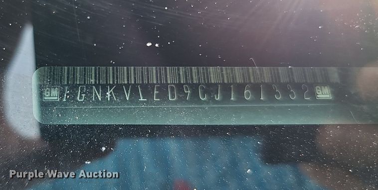 image for item DQ1095 2012 Chevrolet Traverse LTZ  SUV