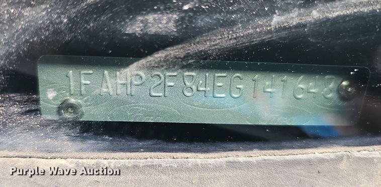 image for item DQ1096 2014  Ford Taurus Limited