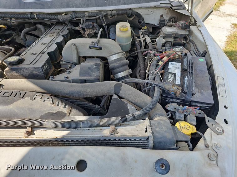 image for item DQ1099 2001 Dodge Ram 3500  Quad Cab pickup truck