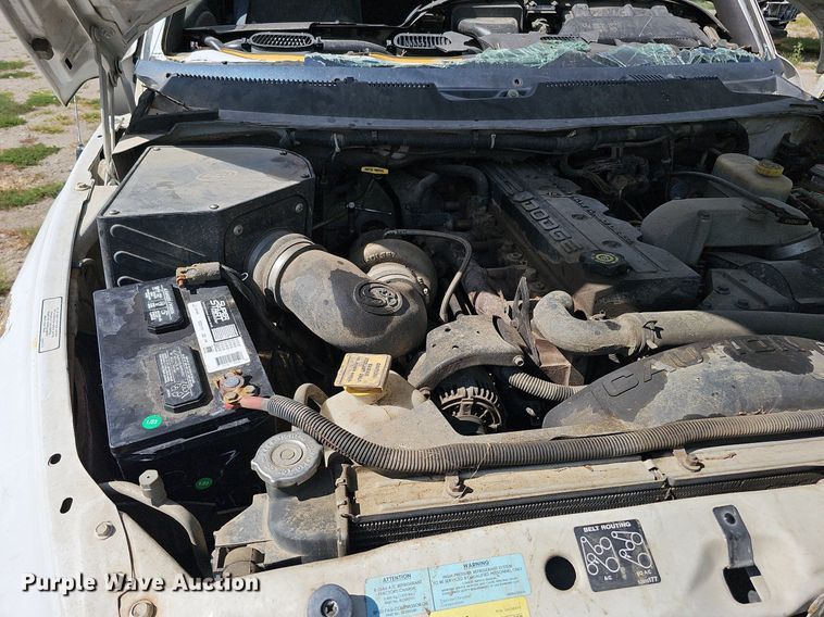 image for item DQ1099 2001 Dodge Ram 3500  Quad Cab pickup truck