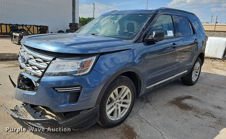 image for item DQ1100 2018 Ford Explorer XLT  SUV