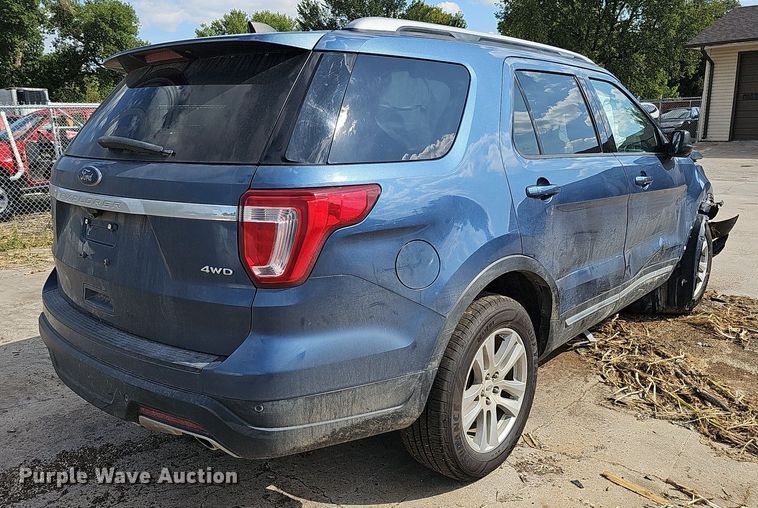 image for item DQ1100 2018 Ford Explorer XLT  SUV