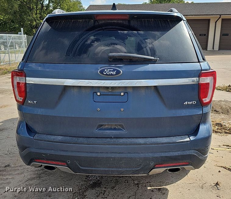 image for item DQ1100 2018 Ford Explorer XLT  SUV